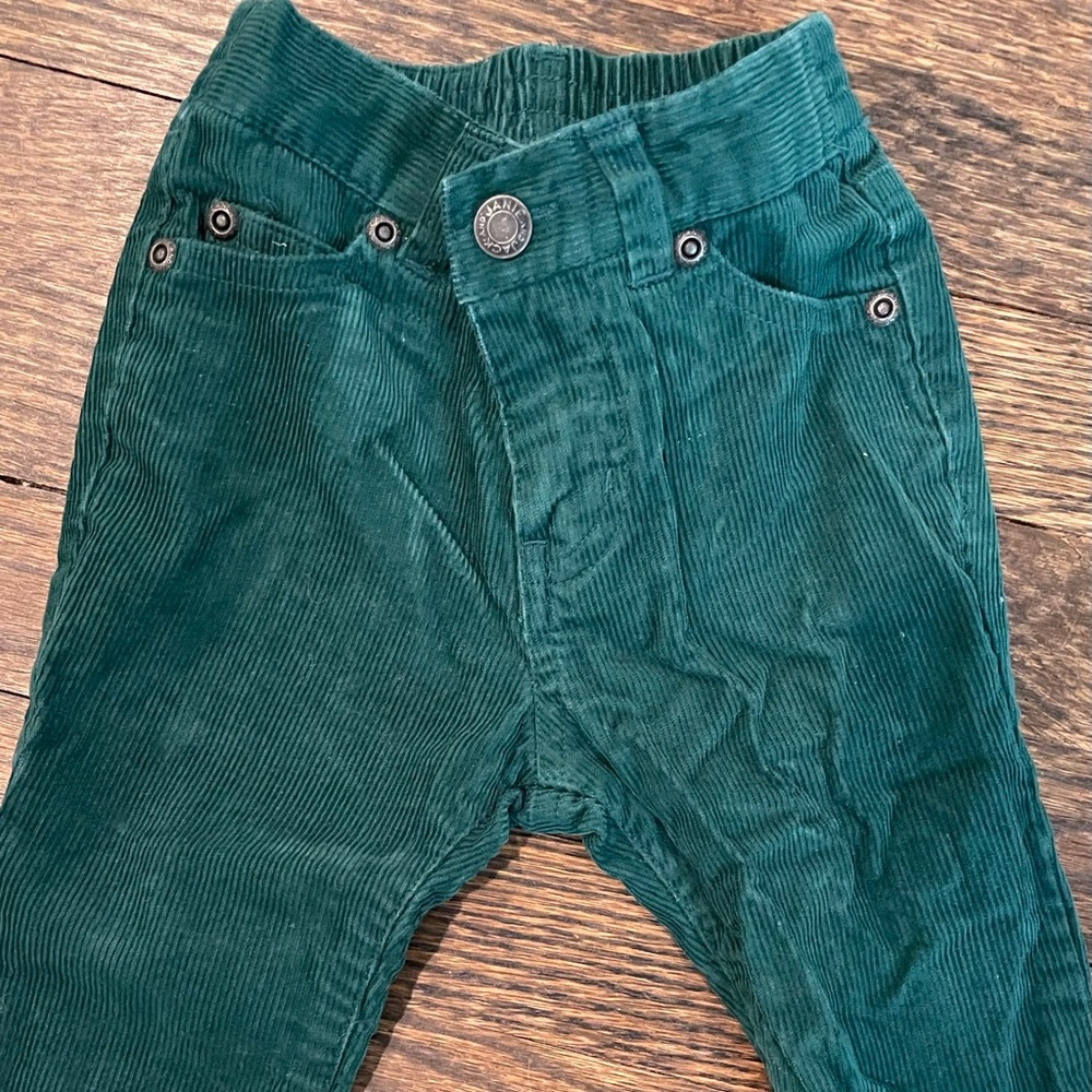 12-18M Green Corduroy Pants
